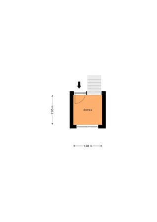 Floorplan - Gordelweg 189B, 3038 GH Rotterdam
